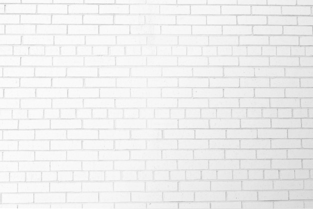 Modern weathered white brick background texture