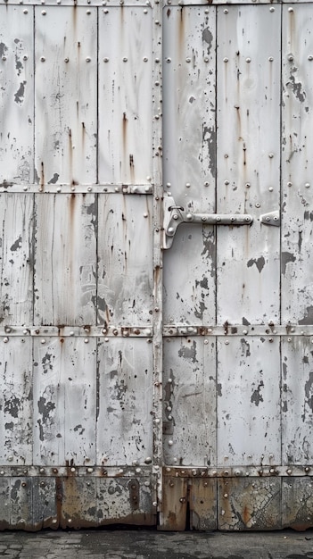 Modern White Space Cabin Wall with Metallic Texture Minimalist Photography Background