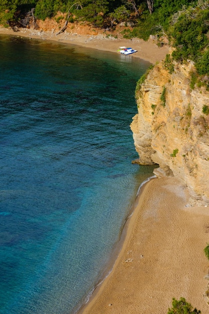 Mogren Beach near Budva Montenegro