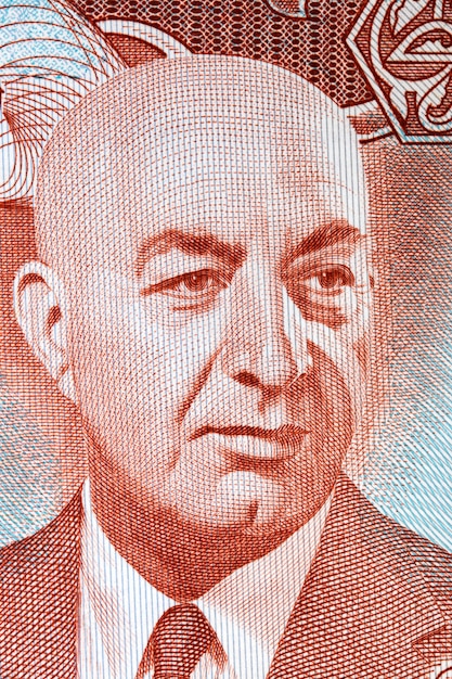 Mohammed Daoud Khan a portrait from Afghan money