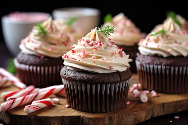 Moist chocolate mocha cupcake