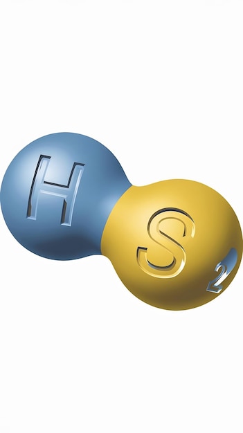 Photo molecular formula of hydrogen sulfide