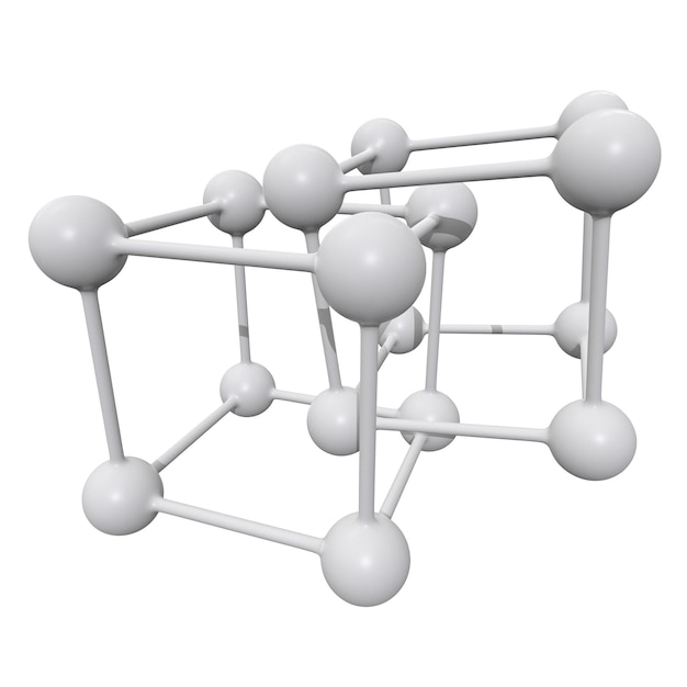 Photo molecule grid connection structure