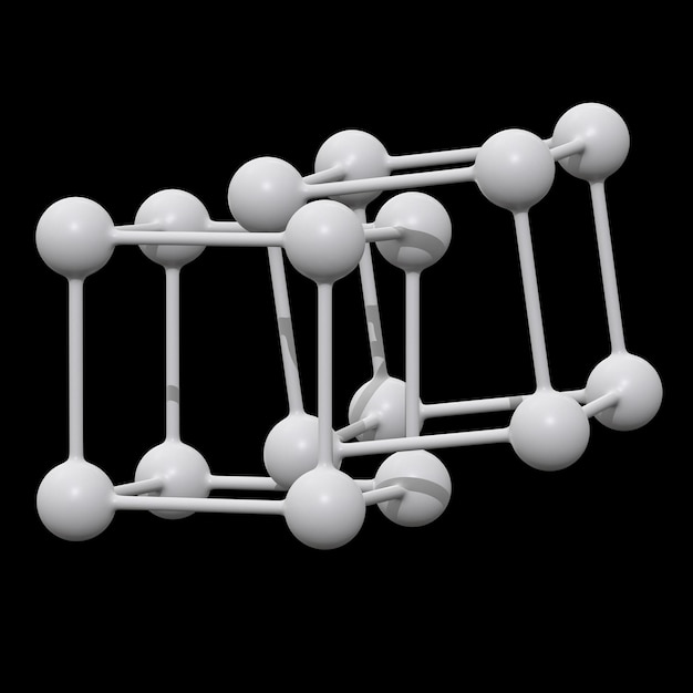 Photo molecule grid connection structure