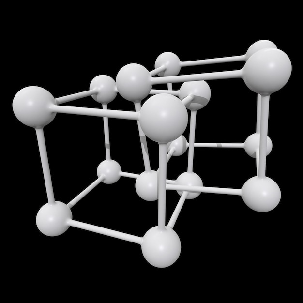 Photo molecule grid connection structure