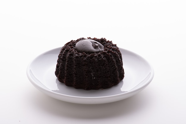 Molten Velvet  Chocolate cake