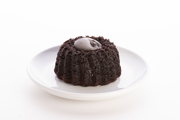 Molten Velvet  Chocolate cake