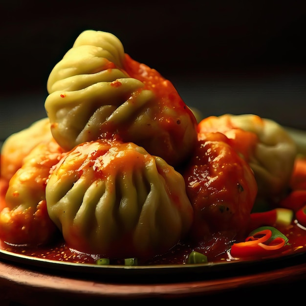 Momo India food Generative AI