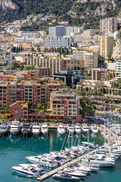 Monaco Fontvieille cityscape