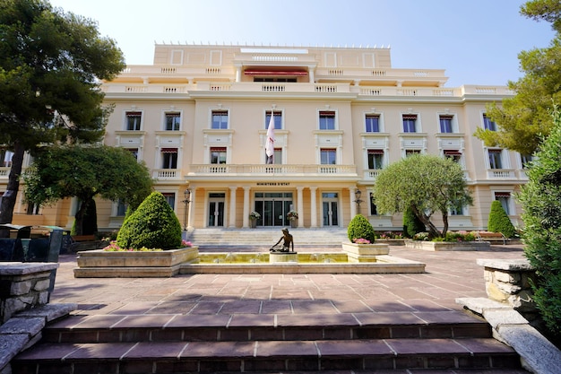 MONACOVILLE MONACO JUNE 18 2022 Facade of the official residence of the prime minister of Monaco