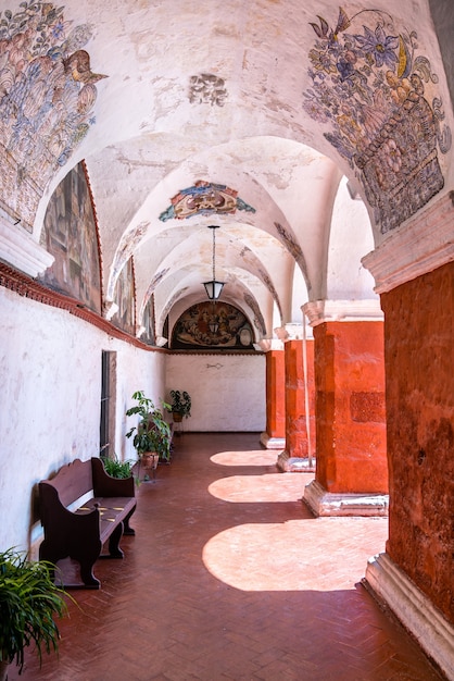 Monastery of santa catalina in arequipa peru