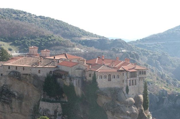 Monastries at Meteora Greece