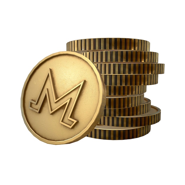 Monero internet technology fast payment system around the world modern computer technology achievement cryptocurrency icon