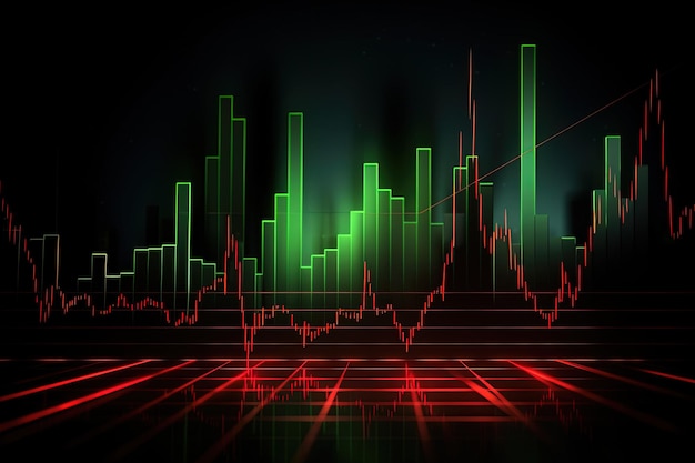 money business graph financial stock graph economy and business background finance investment