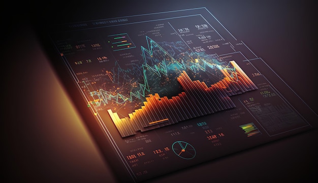 Money creative business concept Currency background Business financial investment Modern abstract template Abstract technology banner design Chart stock market