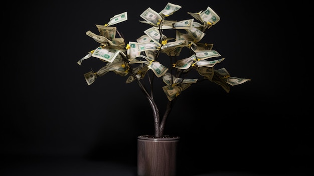 Money Does Grow on Trees The Power of Investing and Planting Seeds for Your Financial Future Generative AI