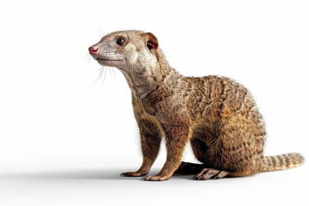 Mongoose Isolated In Transparent Background