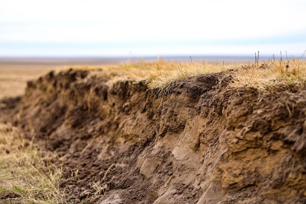 Photo monitoring soil erosion rates using erosion pins a generative ai