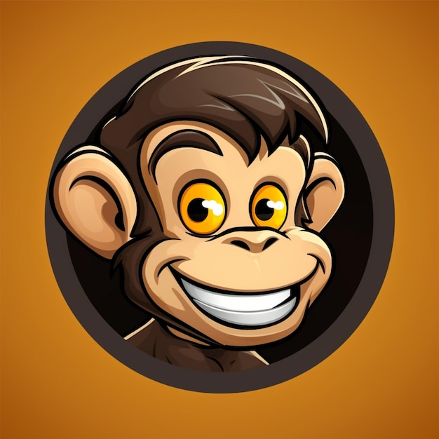 monkey cartoon logo