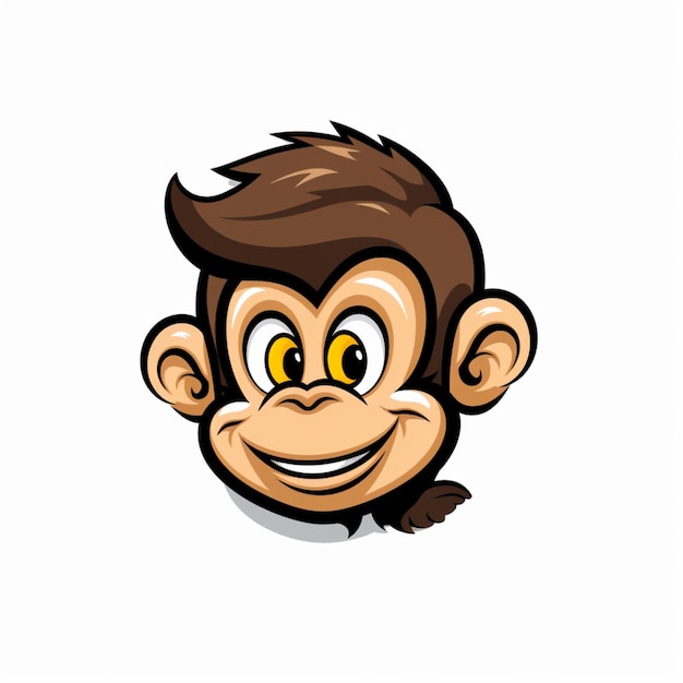 monkey cartoon logo