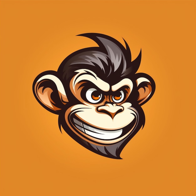 monkey cartoon logo