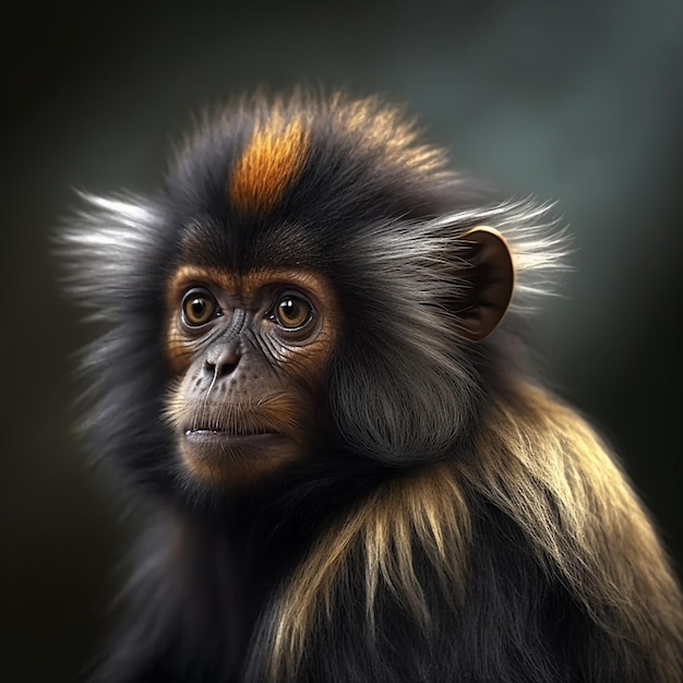 Monkey species found in animal Generative AI