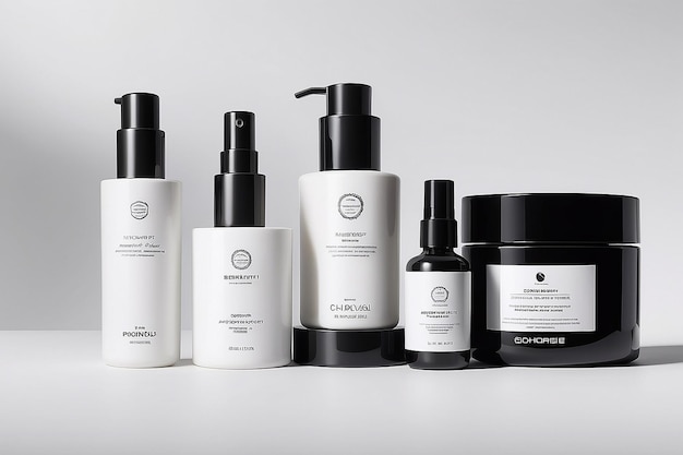 Monochrome beauty product for skincare