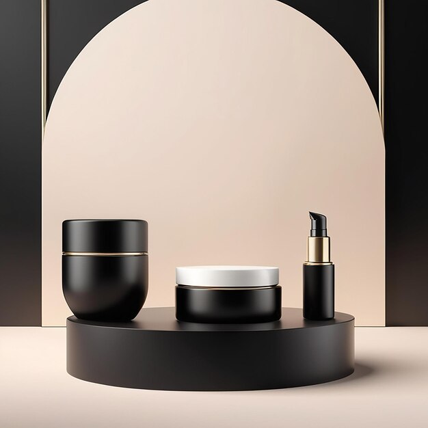 Monochrome beauty product for skincare