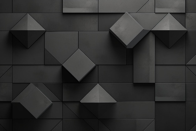 Monochrome black and graphite background free space