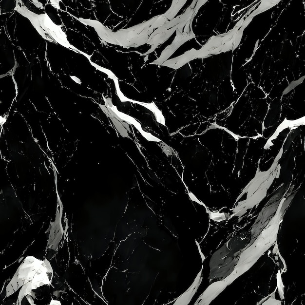 Monochrome black white marble