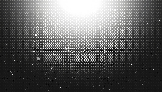 Photo monochrome gradient halftone dots background overlay png illustration abstract grunge dots on