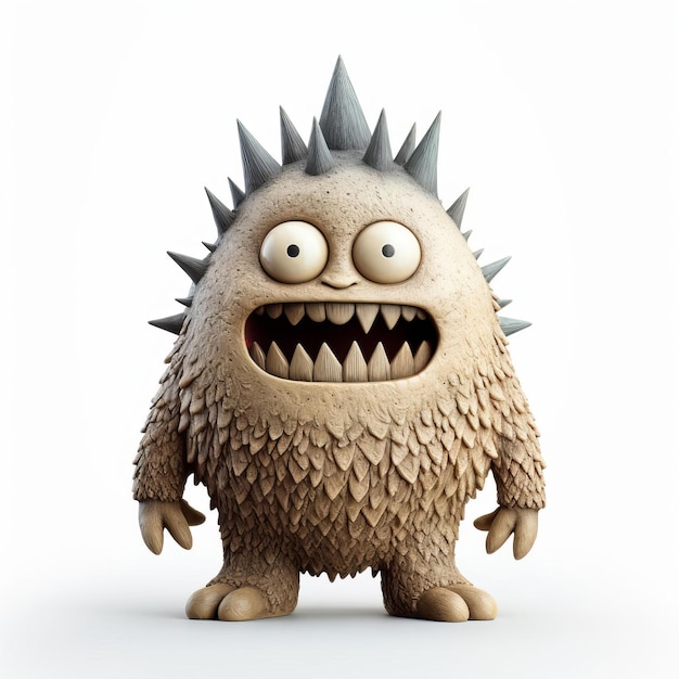 Monster Figurine With Inventive Designs