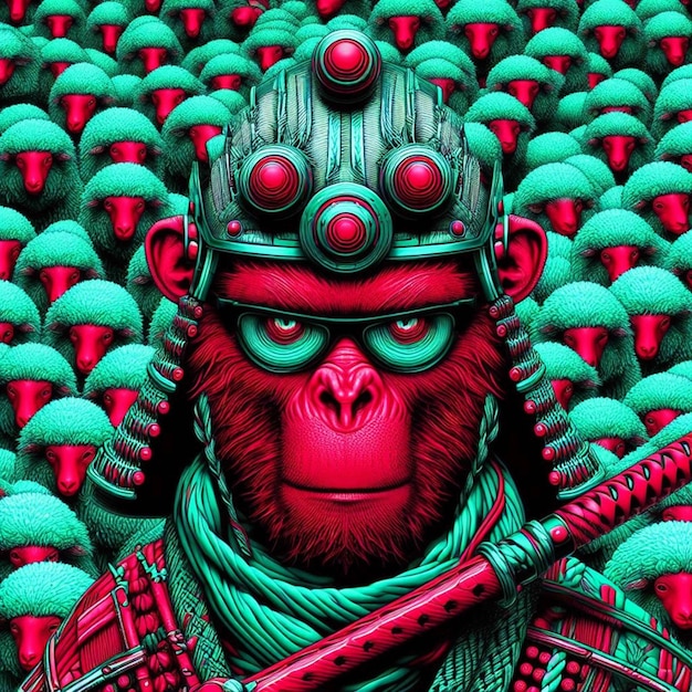 monster ilustration gamer avatar gorilla icon animal humanoid ape illustration monkey art