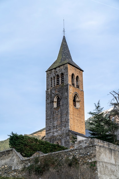 Mont church in Aran Valley.