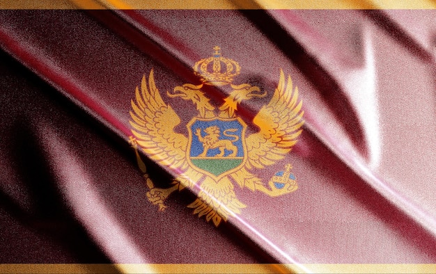 Montenegro 3d flag, beautiful country flag in the world, background, banner, postr, abstract.