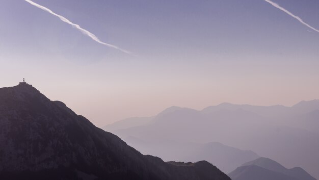 Montenegro August Summer Sunset in Mountains