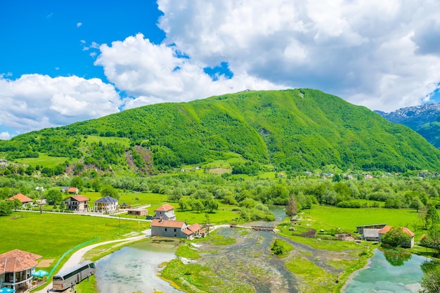 MONTENEGRO GUSINJE Sources of Ali Pasha near the Prokletije mountains