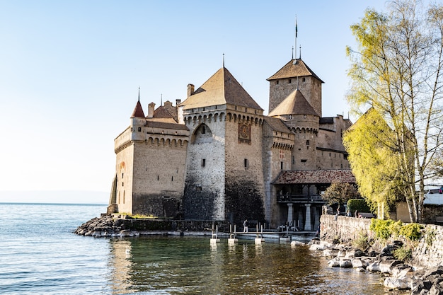 Montreux Switzerland Chillon Castle