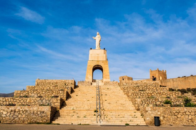 Monument in Almeria Spain