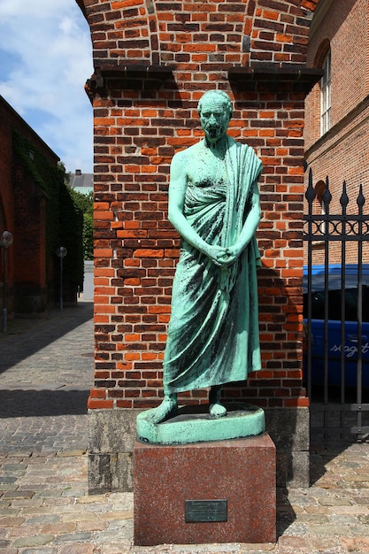 The monument in Copenhagen city Denmark