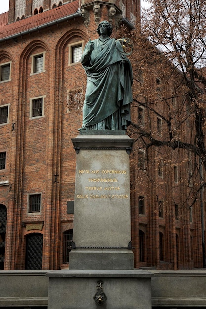 Monument to Nicolaus Copernicus in Torun