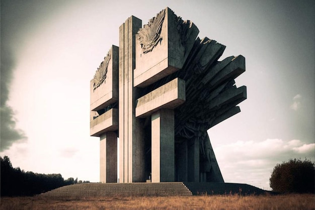 A monument to the people of the republic of belarus