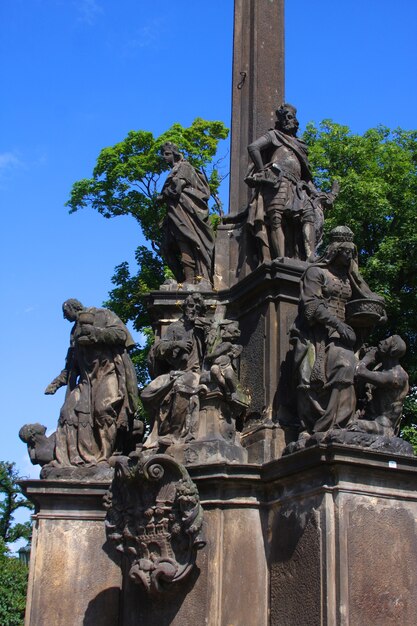 Monument In Prague, Czech Republic