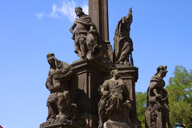 Monument In Prague Czech Republic