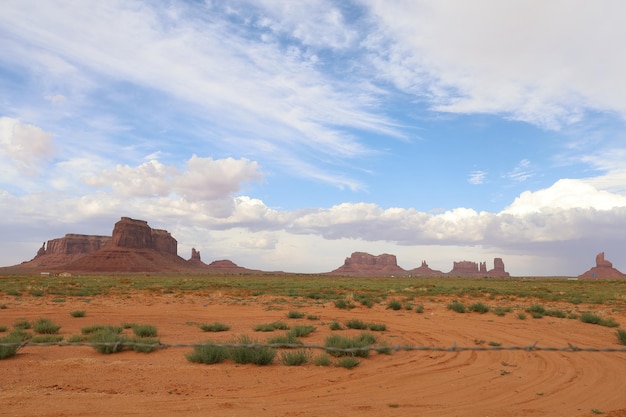 Monument valley in Arizona Utah