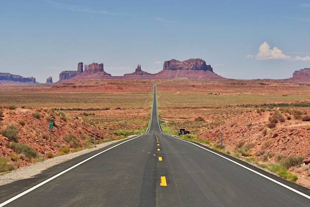 Monument Valley in Utah and Arizona