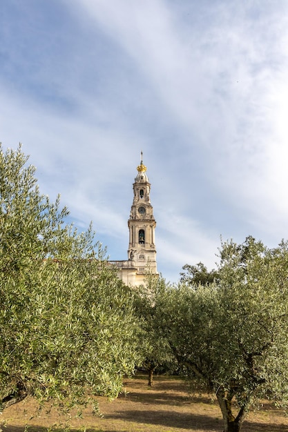 Monumental ensemble of the sanctuary and the basilica of our lady of Fatima