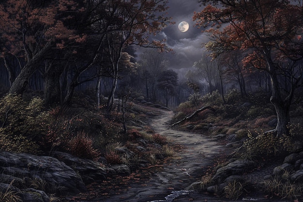 Moonlit Path ar c