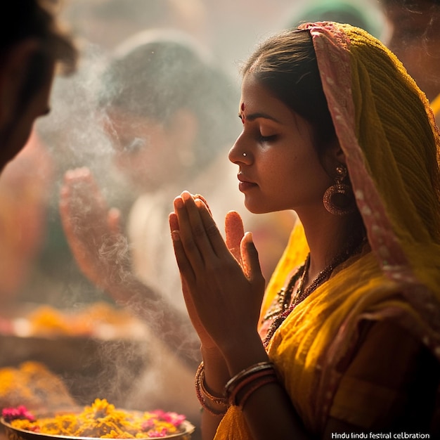 Photo moonlit traditions the joyous celebration of sharad purnima