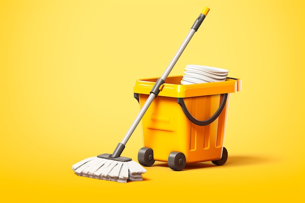 Mopping and cleaning equipment